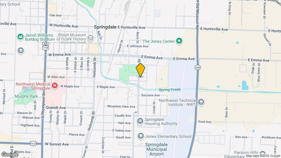 600 Allen Ave Map and Location Details