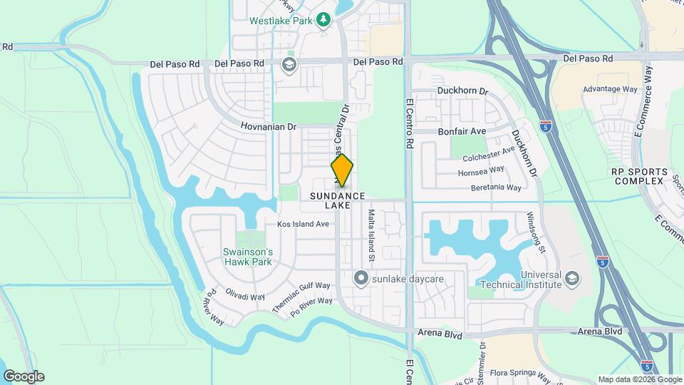 4306 Natomas Central Dr Mapa y Detalles de la Ubicación