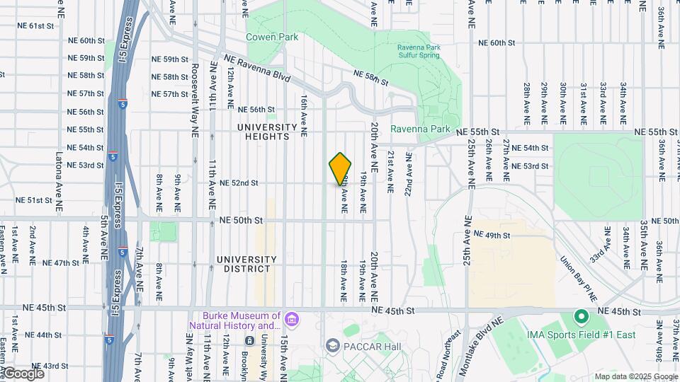 5043 18th Ave NE Mapa y Detalles de la Ubicación