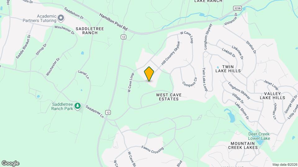 10501 Hill Country Skyline Map and Location Details