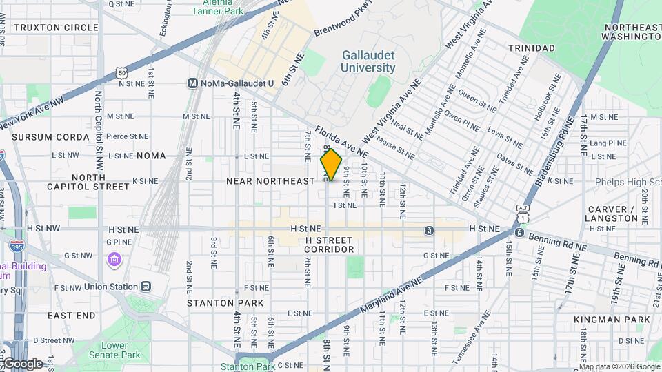 935 8th St NE Map and Location Details