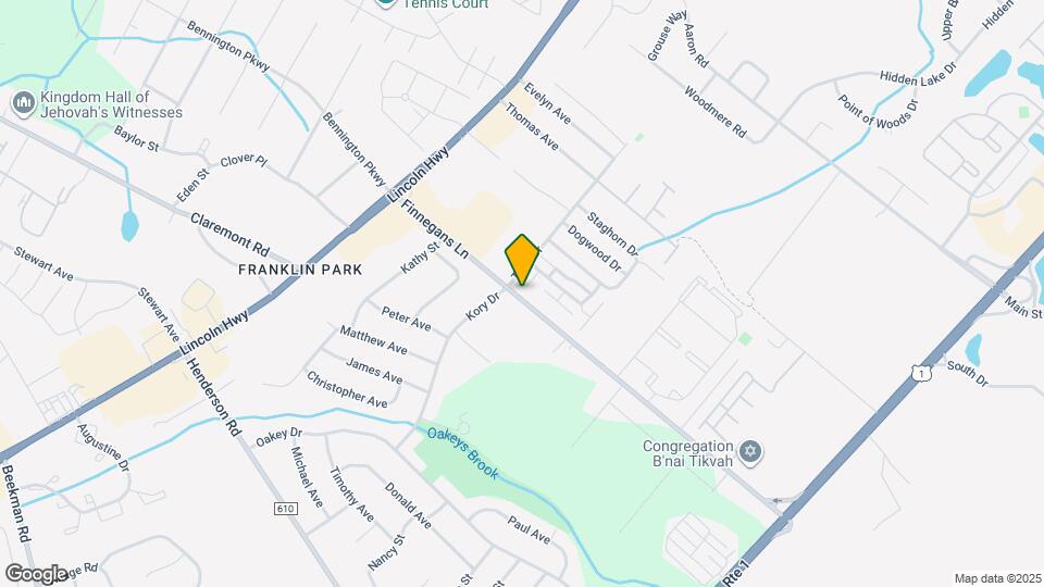 1387 Finnegans Ln Map and Location Details