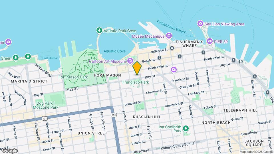 820 Bay St Mapa y Detalles de la Ubicación