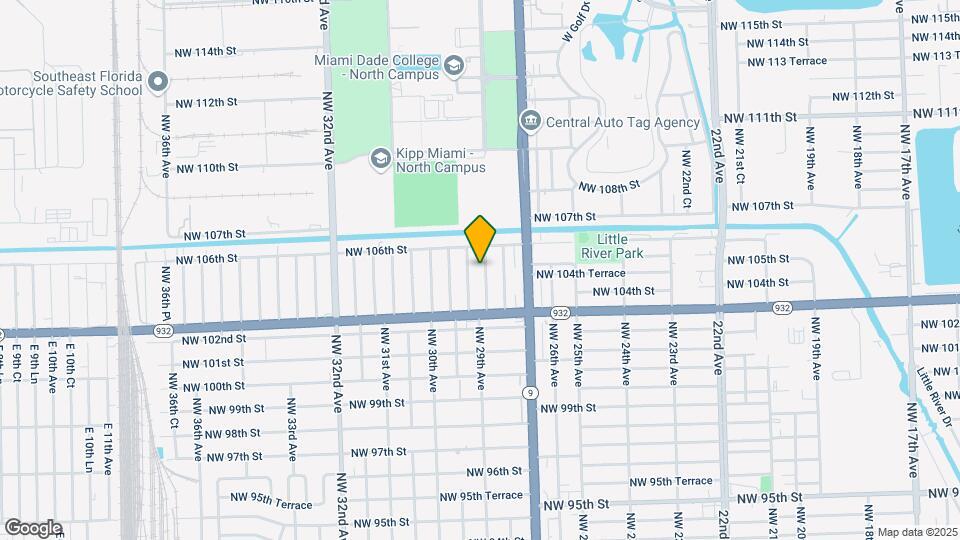 10440 NW 28th Ct Map and Location Details
