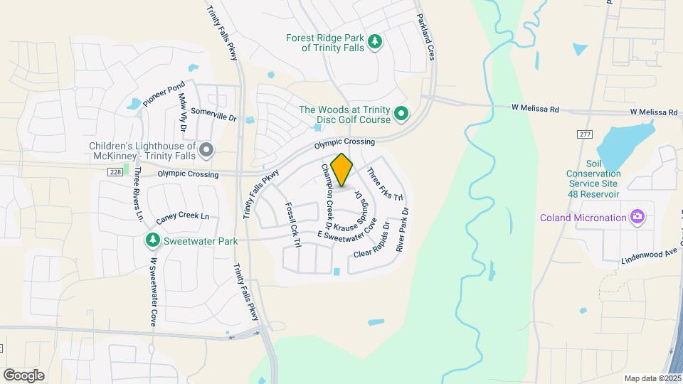 610 River Rdg Dr Map and Location Details