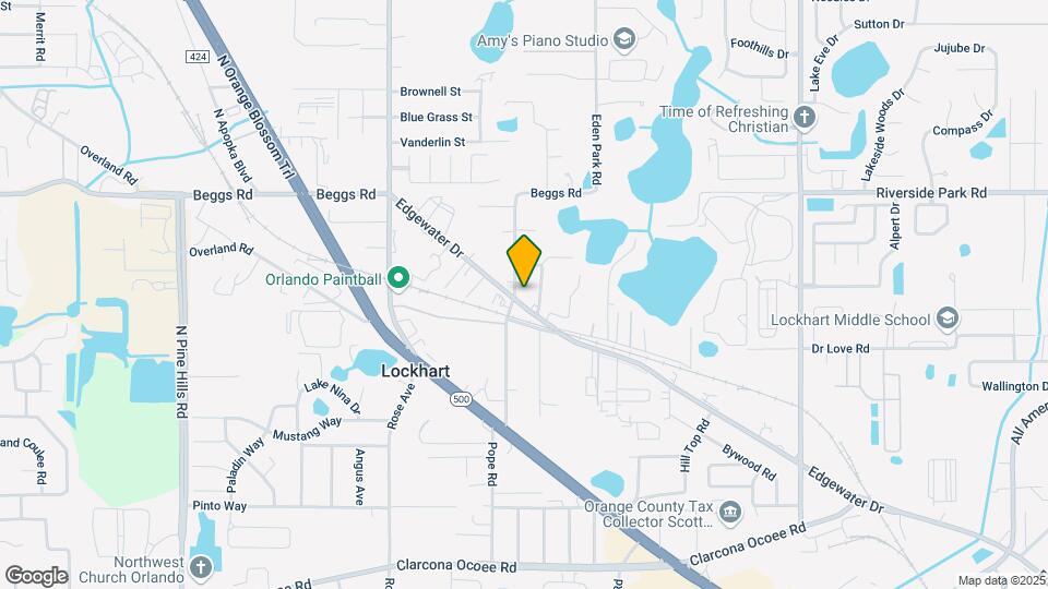 7155 Edgewater Dr Map and Location Details