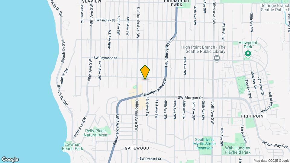 6309 42nd Ave SW Map and Location Details