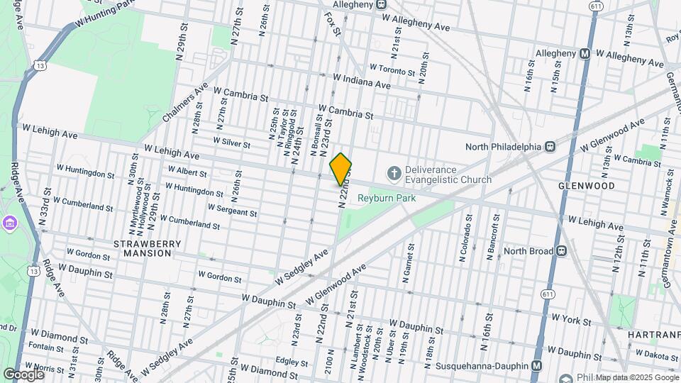 2636 N 22nd St Map and Location Details