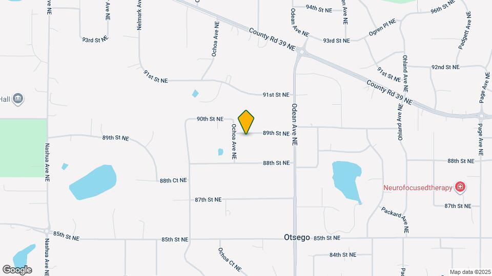 14307 89th St NE Map and Location Details