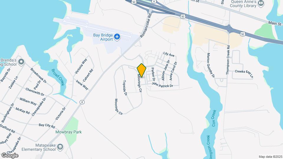 858 Moorings Cir Map and Location Details