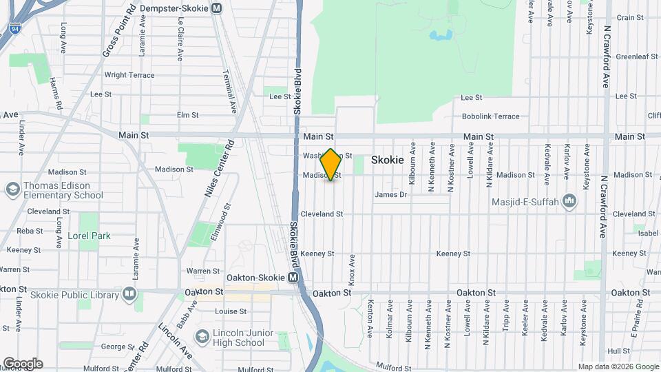 8242 Kilpatrick Ave, Unit 1S Mapa y Detalles de la Ubicación