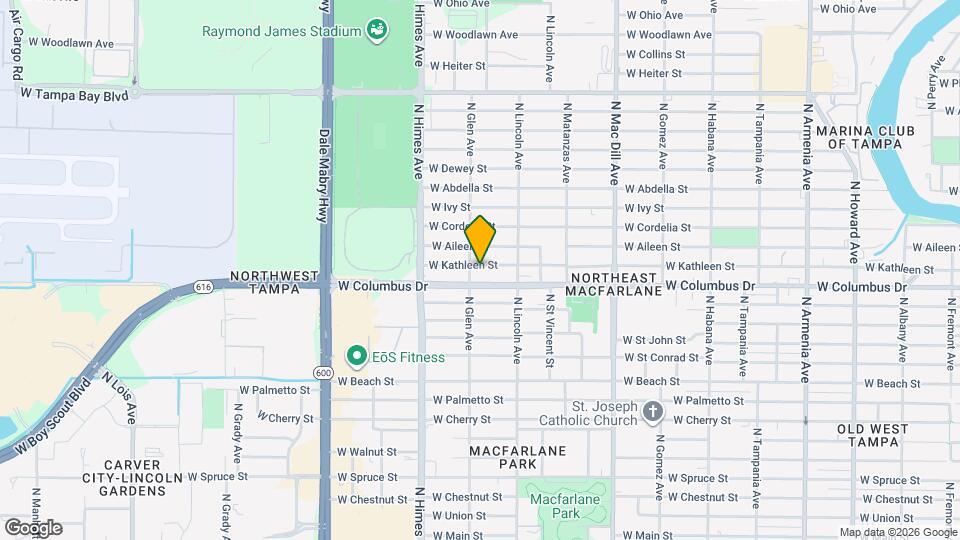 3320 W Kathleen St Map and Location Details