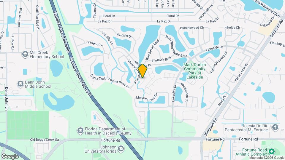 2044 Cypress Bay Blvd Map and Location Details