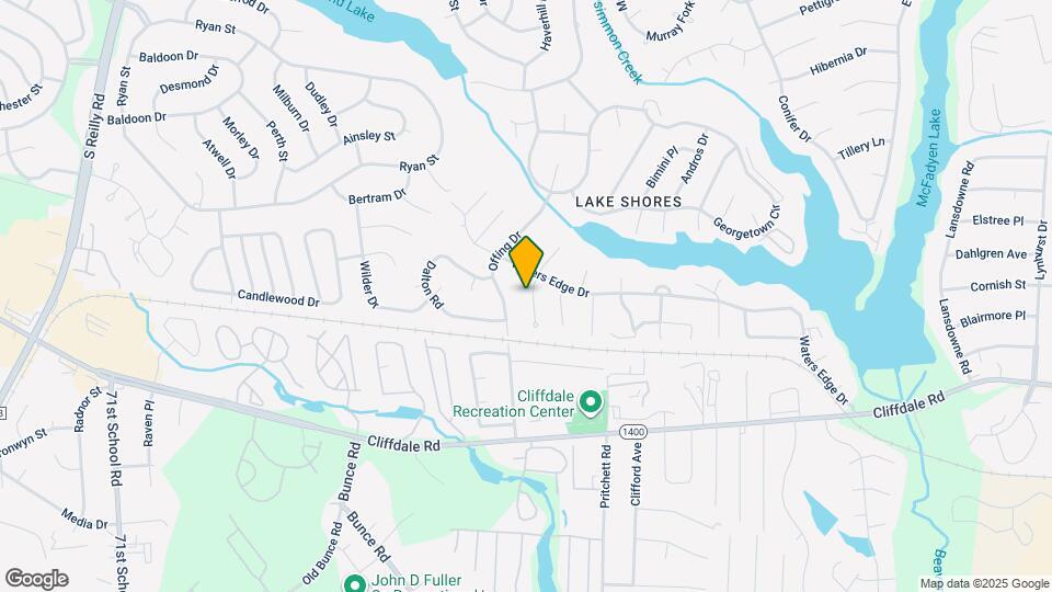 408 Watergap Dr Map and Location Details