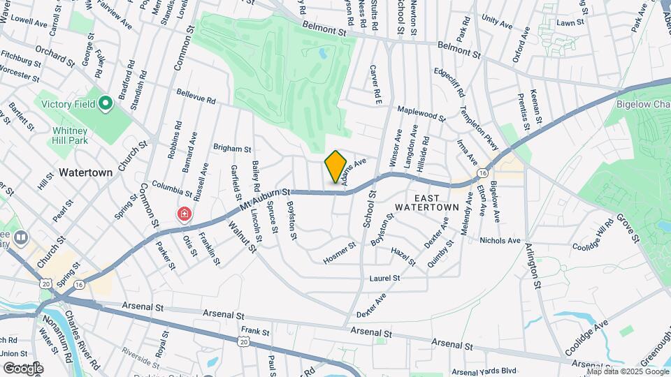 394 Mount Auburn St, Unit 394 Map and Location Details