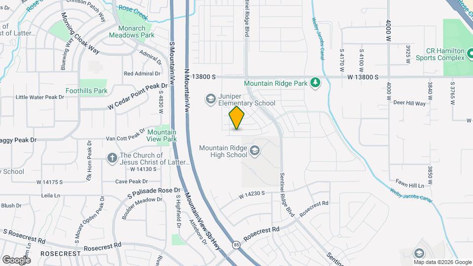 4557 W Watchmen Wy Map and Location Details