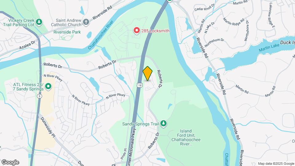 9200 Roberts Dr Map and Location Details