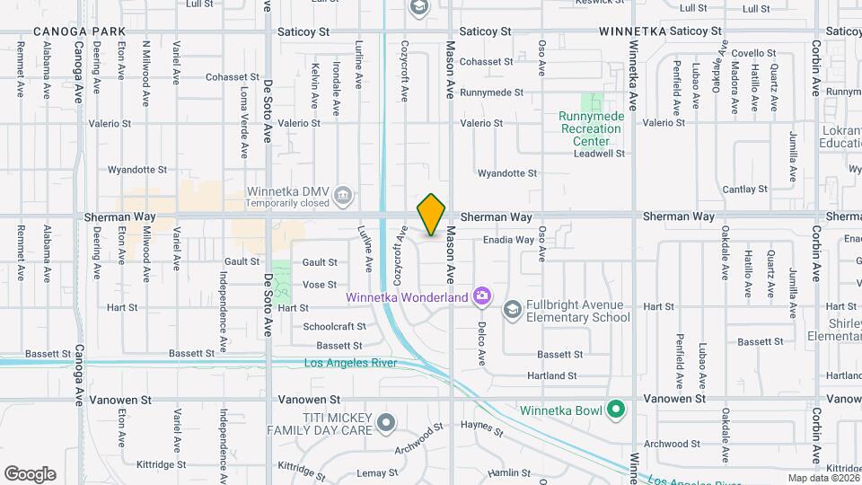 20536 Enadia Way Map and Location Details