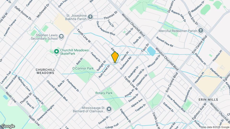 5349 Tenth Line W Map and Location Details