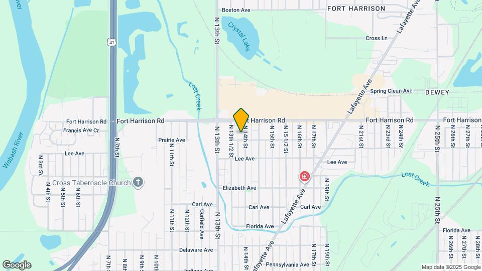 3206 N 14th St Map and Location Details