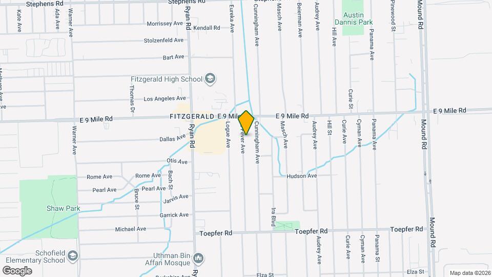 22694 Le Fever Ave Map and Location Details