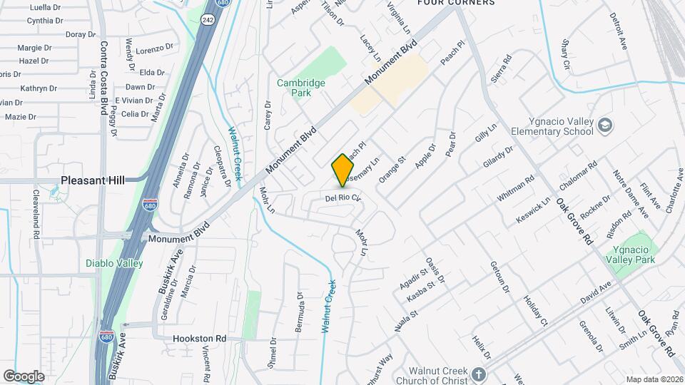 1435 Del Rio Cir Map and Location Details