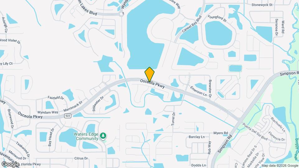 2539 Quail Park Terrace Map and Location Details