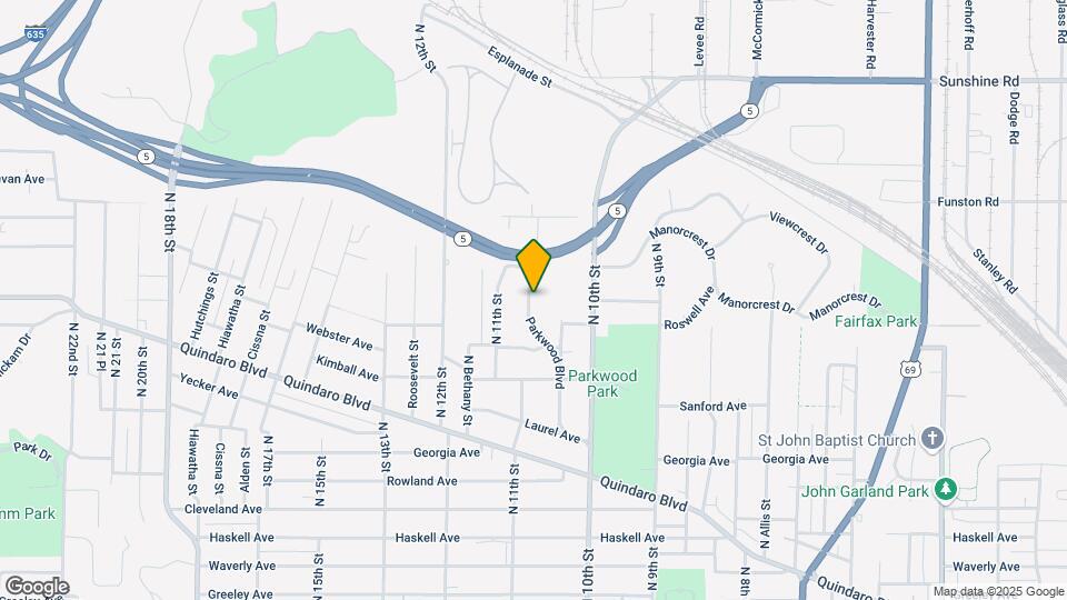3011 Parkwood Blvd Map and Location Details