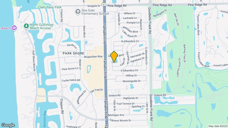 4518 W Alhambra Cir Map and Location Details