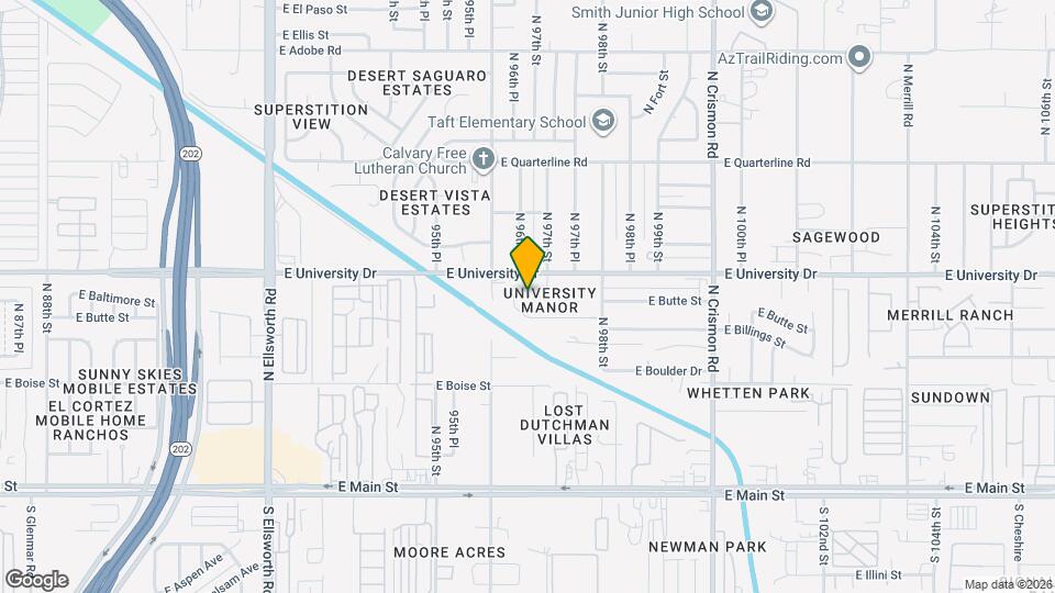 9641 E Baltimore St Mapa y Detalles de la Ubicación