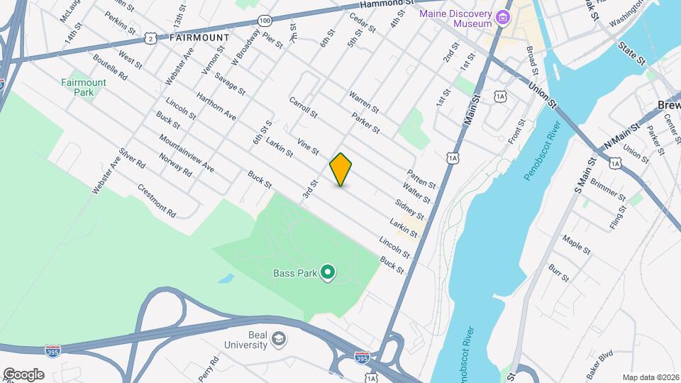 116 Larkin St, Unit #2 Map and Location Details