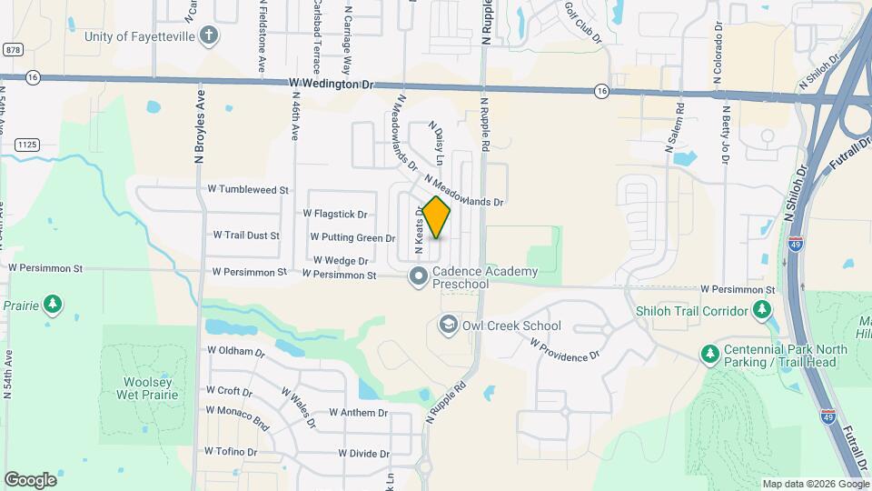 563 N Tennyson Ln Map and Location Details