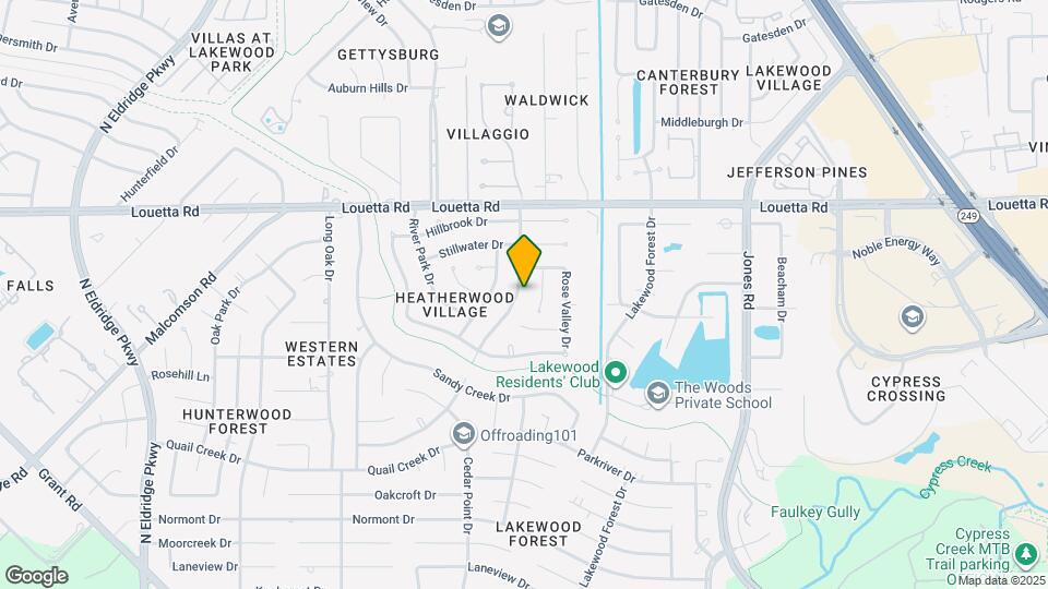 15114 Forest Lodge Dr Map and Location Details