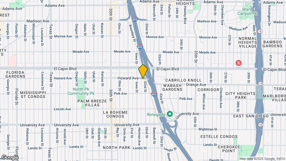4184 S 32nd St Map and Location Details