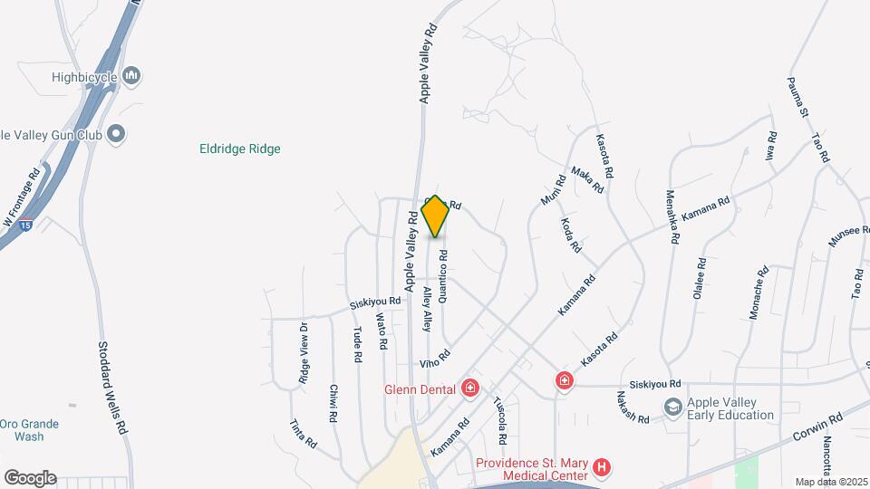 16340 Quantico Rd Map and Location Details