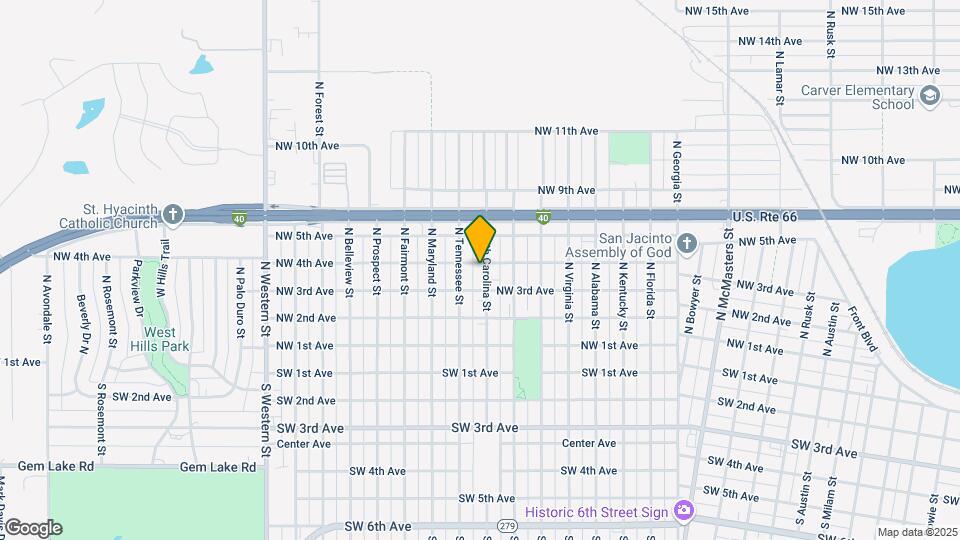 309 N Carolina St Map and Location Details