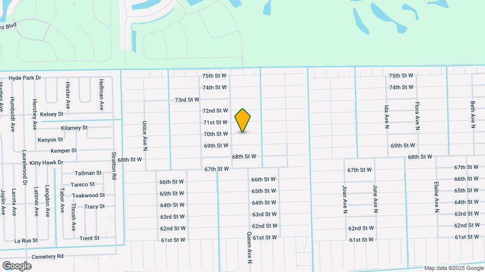 3213 70th St W Map and Location Details