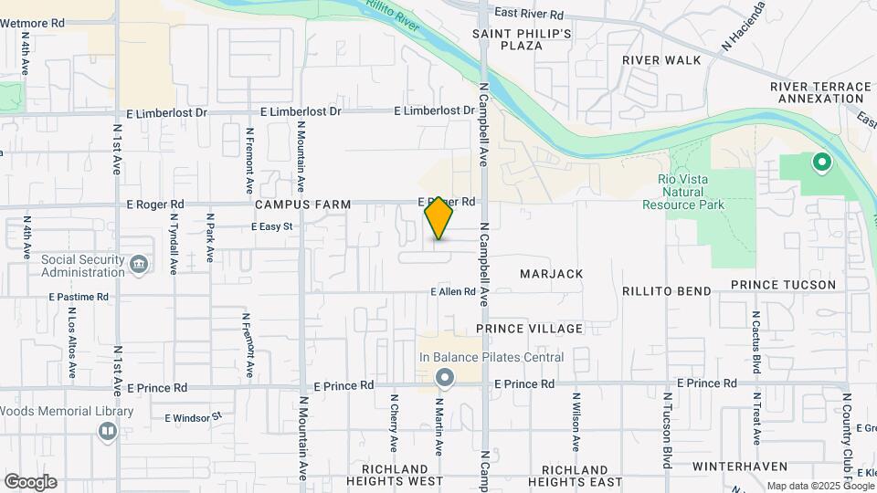 Campbell Estates Mobile Home Map and Location Details