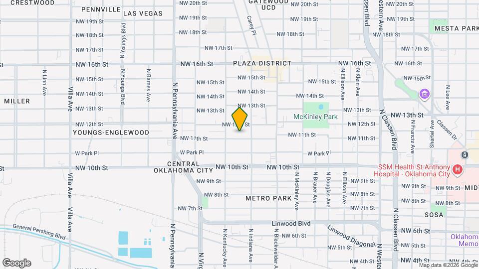 1823 NW 11th St Map and Location Details