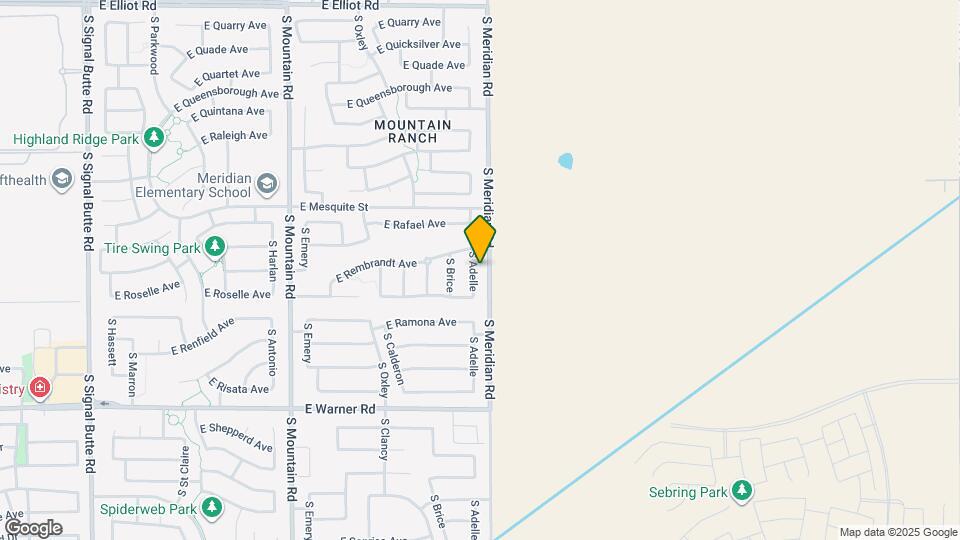 4123 S Adelle Map and Location Details