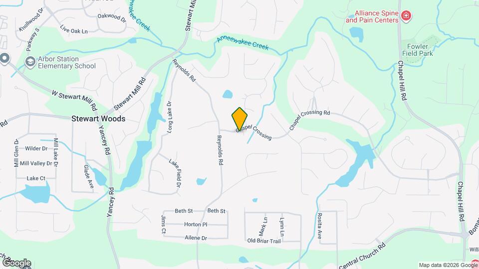 4881 Tree Tops Dr Mapa y Detalles de la Ubicación