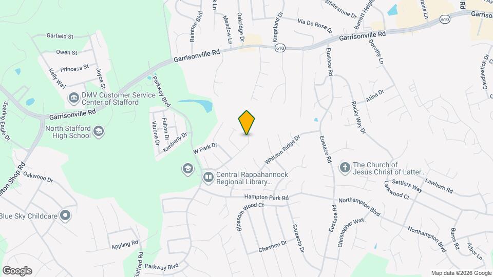 405 Park Cove Dr Map and Location Details