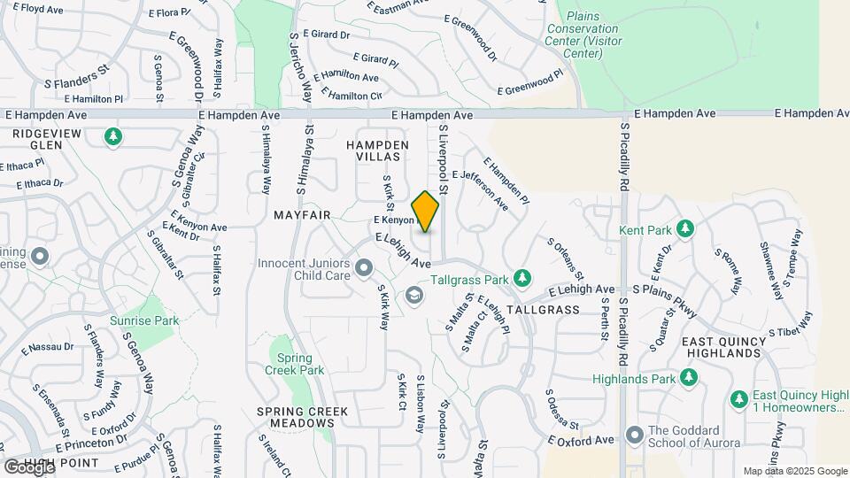 3749 S Lisbon Ct Map and Location Details