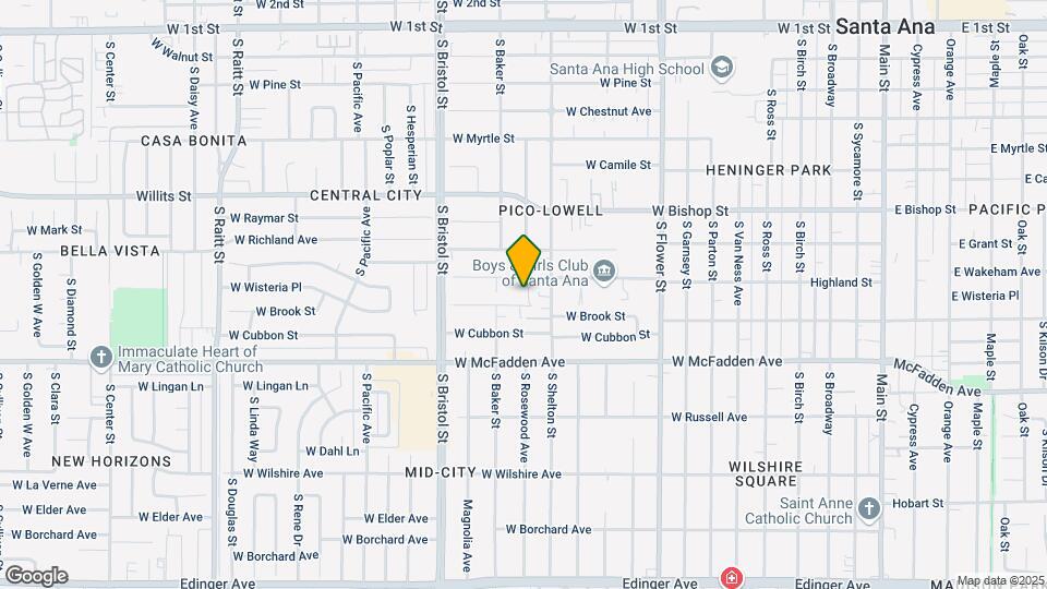 2136 Jody Ave Mapa y Detalles de la Ubicación