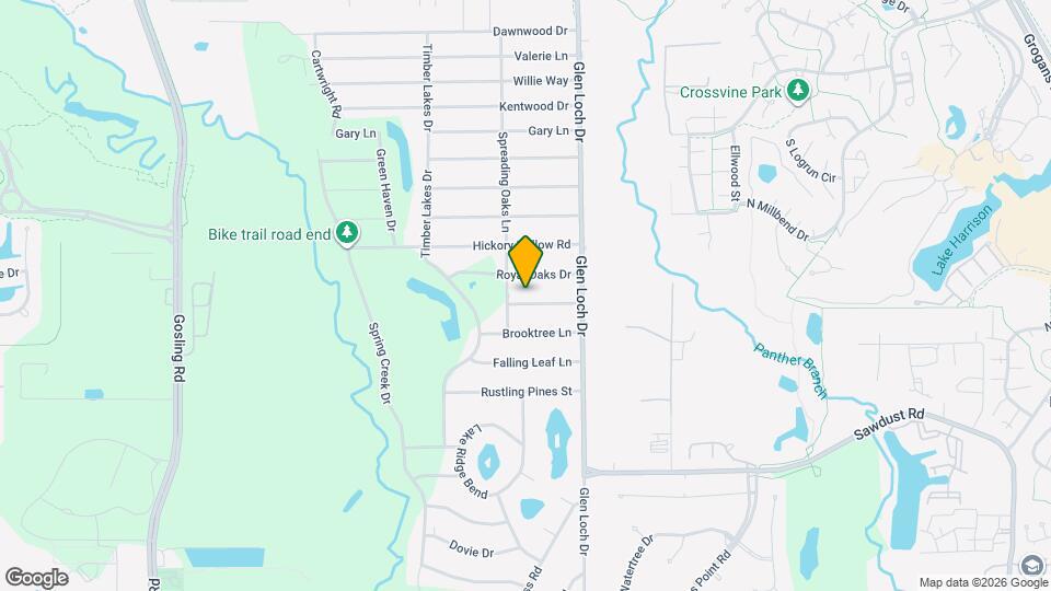 3310 Forest Glen Dr Map and Location Details