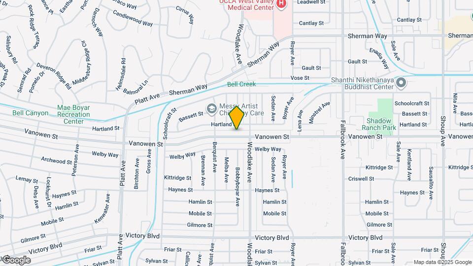 23233 Vanowen St Map and Location Details