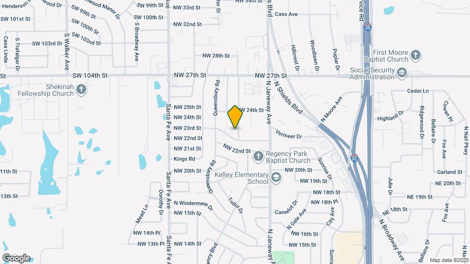 2409 N Nottingham Way Map and Location Details
