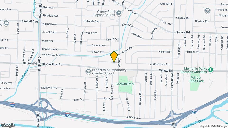 4327 Leatherwood Ave Mapa y Detalles de la Ubicación
