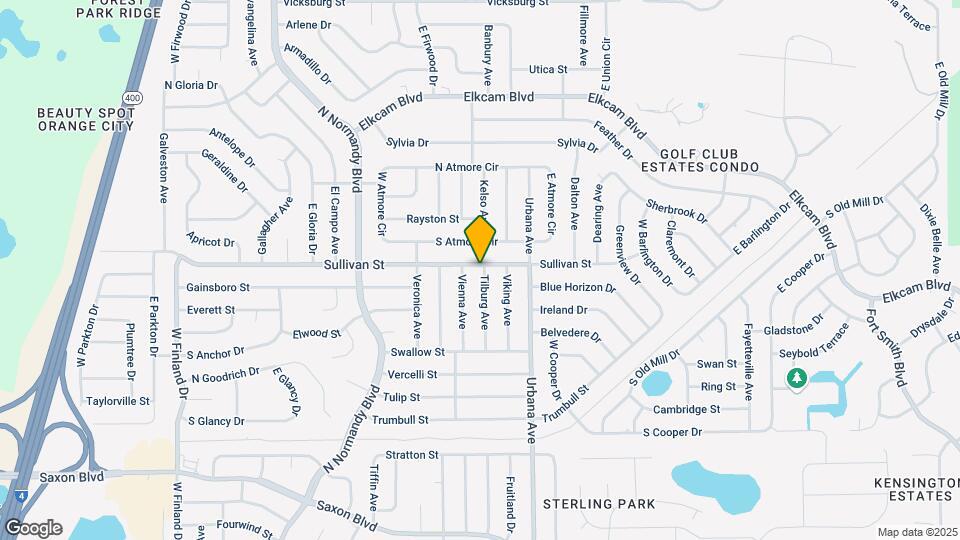 899 Sullivan St Map and Location Details