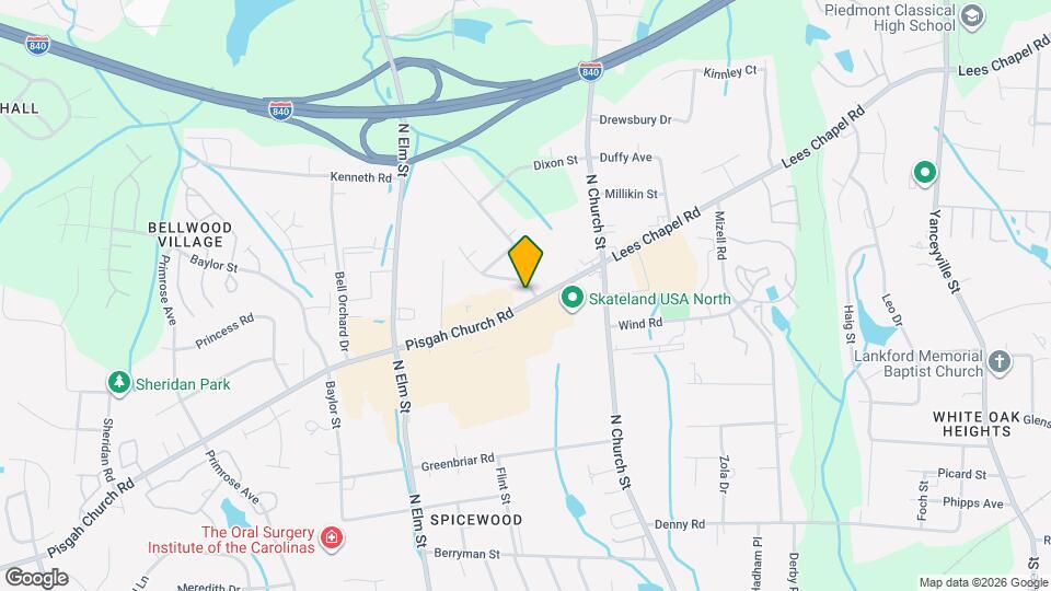 200 Pisgah Church Rd Map and Location Details